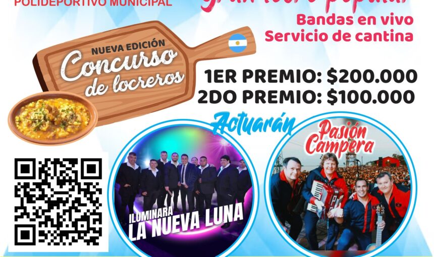 El 9 De Julio se realizará una nueva edición del «Concurso de Locreros»
