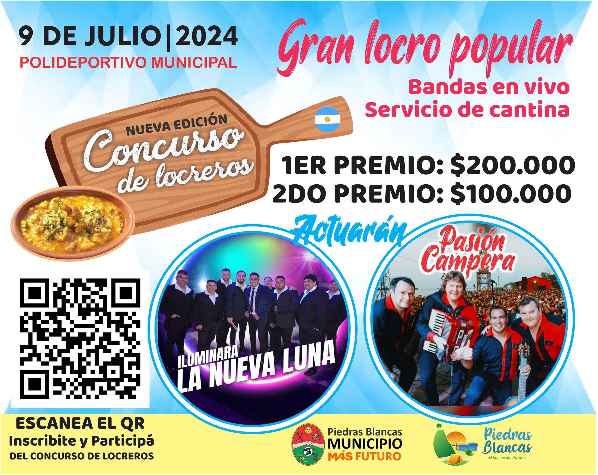 El 9 De Julio se realizará una nueva edición del "Concurso de Locreros"