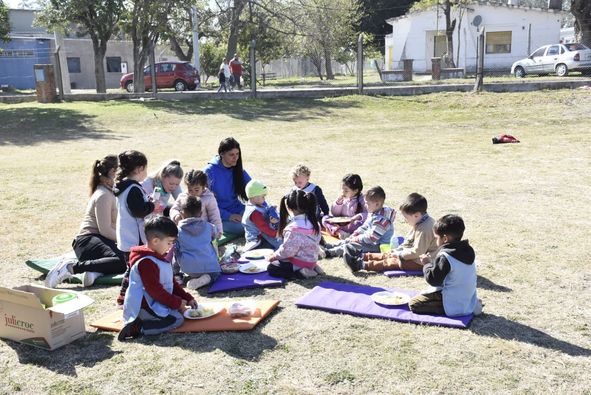 La comunidad del maternal festejó la semana de las infancias